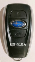 初期化済スバル純正スマートキー3ボタン基盤番号231451-7000　007-AD0098 14AHH新品電池サービス①_画像1