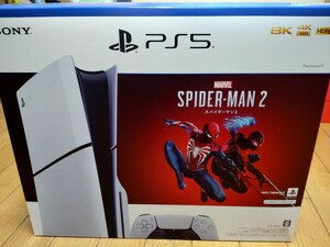 新品☆PS5 本体 PlayStation5 Marvel's Spider-Man 2 同梱版 ディスクドライブ搭載 CFIJ-10020 新型 2000A01　12月購入品