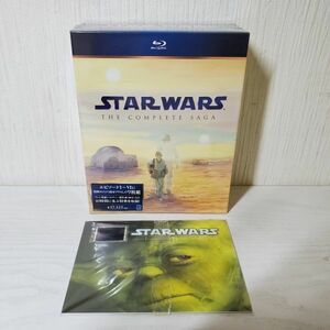 ●CH71【送60】 1円～ 未開封 特典フィルム付き Blu-ray ブルーレイ STAR WARS THE COMPLETE SAGA スターウォーズ コンプリート サーガ