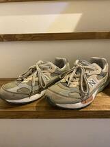 wtaps new balance M992 グレー(M992WT) ダブルタップス ニューバランス USA 27.0_画像2