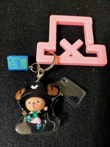 [ beautiful goods ] chopper hi -stroke Lee ob chopper kalabina& mini figure most lot van Puresuto One-piece figure key holder 