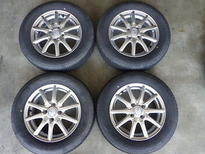 228-103　SIBILLA　アルミホイール＆ラジアルタイヤ　165/70R14　2022年　4本セット