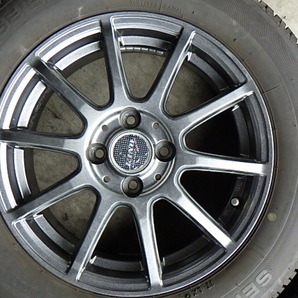 221-745 KINO SPORT アルミホイール＆ラジアルタイヤ 185/65R15 2020年 4本セットの画像5