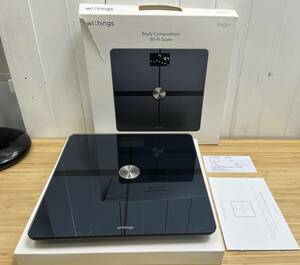 ■Withings■Withings Body＋■Body Composition WiFi- Scale■ [スマホ管理機能あり]Wi-Fi対応■目量 ±200g■2018年製■体重計■