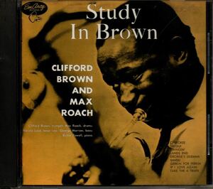 クリフォード・ブラウン ＆ マックス・ローチ スタディ・イン・ブラウン 国内盤 CD Clifford Brown And Max Roach Study In Brown