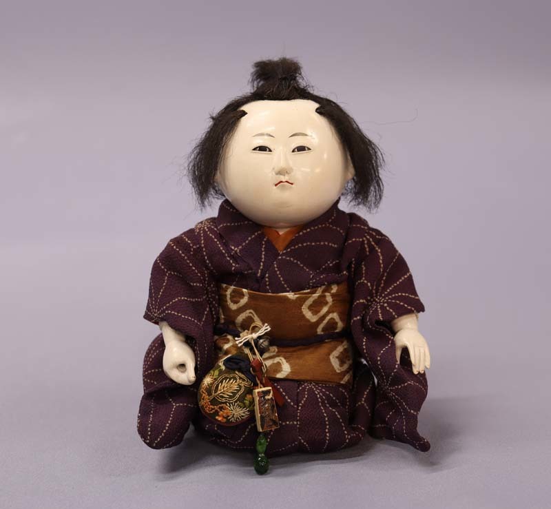 □即決□ 江戸時代 木彫 三つ折れ御所人形 22cm □ 三つ折れ人形 □即決□ 江戸時代 木彫 三つ折れ御所人形 22cm □ 三つ折れ人形