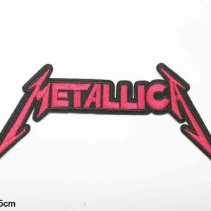 メタリカワッペン METALLICAワッペン ヘビメタワッペン ロックワッペン アイロンワッペン 刺繍ワッペン