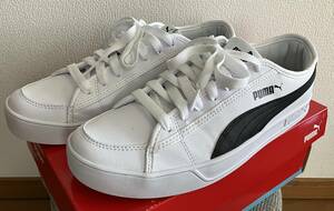 PUMA SMASH V2 VULC SL 27cm 箱付き プーマ スマッシュ 白 ホワイト