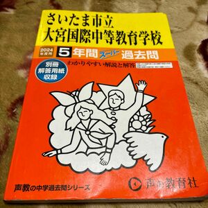 さいたま市立大宮国際中等教育学校 5年間 2024年度用