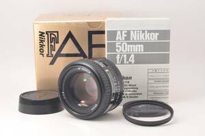 ★光学美品★ ニコン Nikon AF NIKKOR 50mm F1.4 L1150＃607