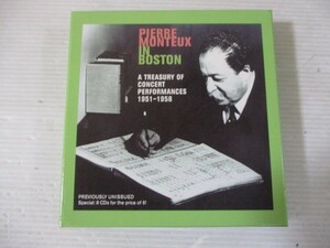 BT V1 送料無料◇PIERRE MONTEUX IN BOSTON A Treasury of Concert Performances, 1951-1958　◇中古CD　