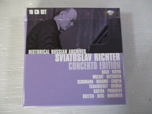 BS １円スタート☆HISTORICAL RUSSIAN ARCHIVES SVIATOSLAV RICHTER CONCERTO EDITION　中古CD☆　