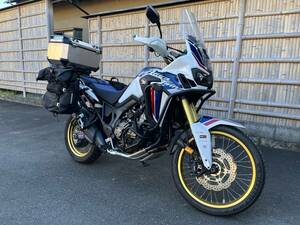 Honda CRF1000L アフリカTwin DCT 3.5万キロ！Vehicle inspection約1989！GIVIengineガード、panierケース！After-marketParts約30万円オーバーcustom！