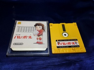 中古BP★バレーボール★ディスクシステムソフト /外箱、説明書欠品