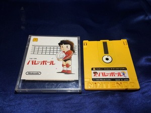 中古BP★バレーボール★ディスクシステムソフト /外箱、説明書欠品