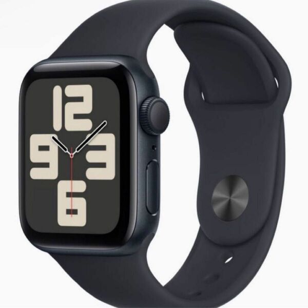 Apple Watch SE 第2世代 （GPSモデル）- 40mmミッドナイトアルミニウムケース