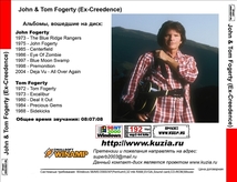 JOHN FOGERTY CD1+CD2 大全集 MP3CD 2P⊿_画像2