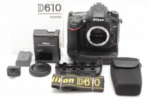 [美品] Nikon D610 / MB-D14 / MS-D12 シャッター回数800回 #11437