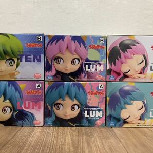 うる星やつら Q posket Qposket together ラム テン LUM&TEN 制服ver. sleeping アニメver. フィギュア 未開封 未使用 プライズ 6種セットの画像5