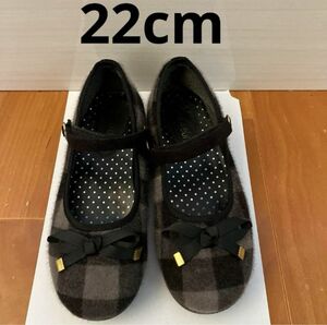 冬　パンプス　22cm