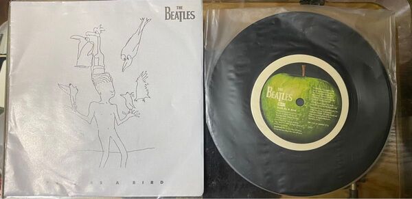 The Beatles 7インチシングルレコード【 FREE AS A BIRD 】ビートルズ・Lennon・McCartney