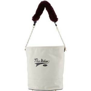 *FILA filler [23 Mini tote bag ]VL9249 white / bar gun ti*