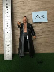 P48☆至宝館　新日本プロレス　蝶野正洋(Ｂ)黒ガウン　☆ルーズ（開封品）