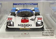 スパーク 1/43 ポルシェ962C No.100 G.フーシェ/S.アンドスカー 1989 WSPC 鈴鹿_画像5