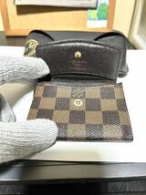 LOUIS VUITTON ルイヴィトン 小銭入れ ダミエ 小さめ 財布_画像7