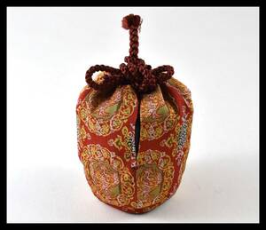 ^...^ middle tea caddy for . clothes . thing . type phoenix . silk tea utensils 