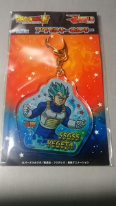 J-WORLD 限定 ドラゴンボール アクリルキーホルダー SSGSSベジータ