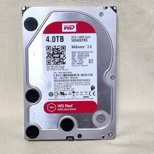 【ZY3C5N】WD Red WD40EFRX HDD 4TB NAS Hard Drive