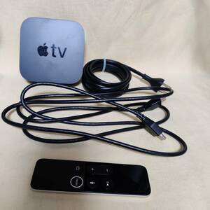 【A5J1WF】Apple TV 4K 32GB A1842 本体 リモコン 電源ケーブル HDMIケーブル