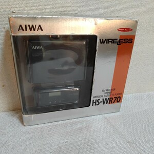 希少　AIWA HS-WR70 ジャンク　Cassette Boy カセットボーイ ワイヤレスポータブルカセットプレーヤー　0116-A3-TA7