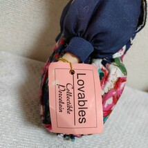 タグ付き【昭和レトロ】lovables ドール　人形　アンティーク　ビンテージ　ヴィンテージ　コレクション　0131-A4-SA1_画像6
