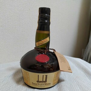 【未開栓　古酒】dunhill　finest scotch whisky　old master　ダンヒル　ウイスキー　オールドマスター　43％　750ml　0131-pc下-SA６