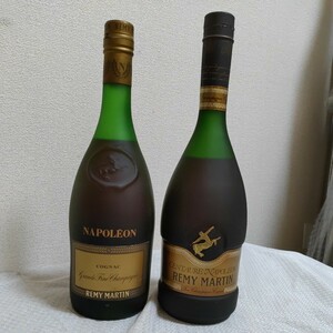 【未開栓　古酒】2本セット　レミーマルタン　remy martin napoleon　ナポレオン　コニャック　ブランデー　0131-B1-SA9