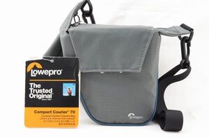 送料無料！☆美品☆ Lowepro ロープロ コンパクトクーリエ70 カメラショルダーバック グレー #24011204