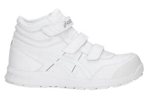 CP302-100 24.5cm color ( white * white ) Asics safety shoes new goods ( tax included )