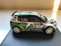 ベルキット24/1 SKDA Fabia S2000 2012 BARUM CZECH RALLY 完成品_画像6