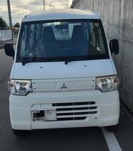 三菱　ミニキャブバン　平成25年　２年車検付き　5MT　５速ミッション　白_画像3