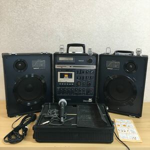 National ナショナル DISCO ディスコ BS RX-A2 ラジカセ セパレートラジカセ AM FM ラジオ カセット 2wayスピーカー マイク付属 1 カ 6538