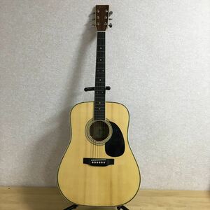 ThreeS スリーエス AE-25 アコースティックギター アコギ ギター 本体 撥弦楽器 弦楽器 楽器 演奏 音楽 合奏 全長約101.5cm 1 シ 6631