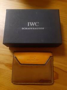 IWC サントーニとコラボのカードケース　非売品