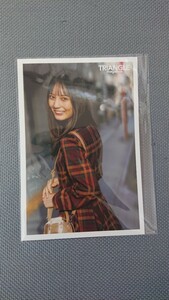 TRIANGLE magazine 02 日向坂46 小坂菜緒 丸善ジュンク堂書店 特典 ポストカード