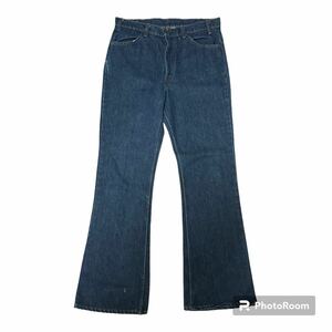 希少 70s Vintage Levi's 646-0917 フレアデニム 36