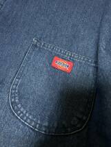 US購入 ビッグサイズ 4XL 00s Dickies デニム カバーオール_画像4