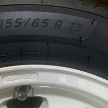 クリムソン　ミケロッティ ディーン 13インチ 5J +47 PCDマルチ 100 110 114.3 155/65R13 ミシュランエナジーセイバー4 4本セット 中古美品_画像6