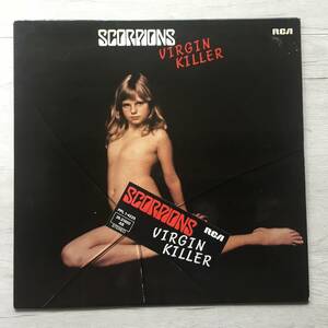 SCORPIONS VIRGIN KILLER ドイツ盤　ステッカー