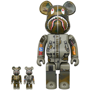 ベアブリック APE エイプ BAPE 30TH ANNIVERSARY 100%&400% BE@RBRICK